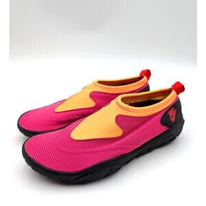 Nike Aqua Turf Fashion Shoes Women's Vivid Pink Laser Orange Size US8 EU39
